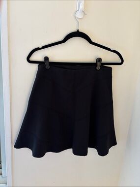 LOFT Black Circle Skirt - Flared Skater Style